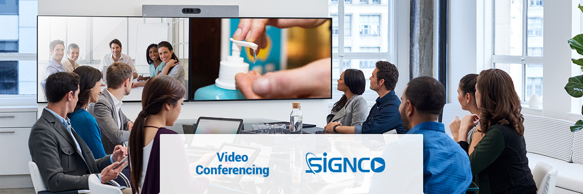 Signco Audiovisueel - Corona virus en Video conferencing